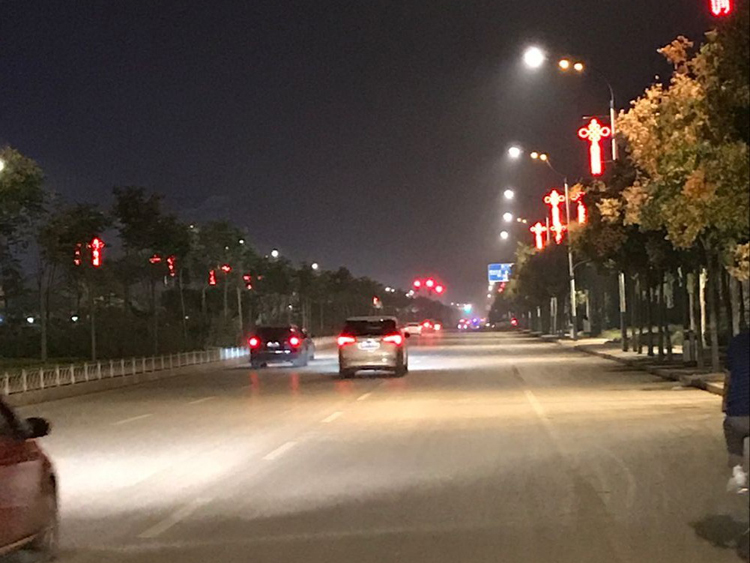 菏澤市鄆城縣水滸路、金河路照明改造