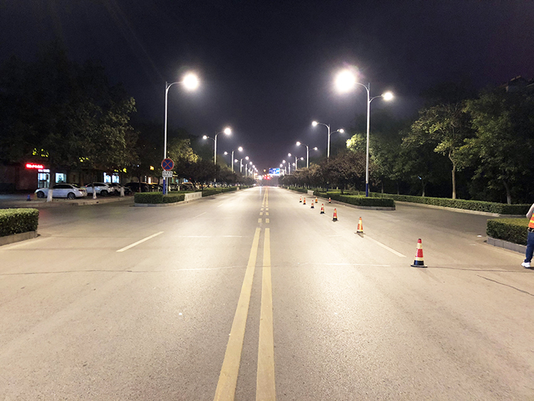 桓臺縣漁洋街、中心大街路燈節(jié)能改造工程